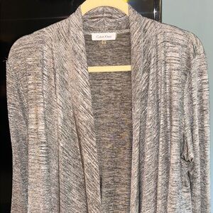 Calvin Klein Women's Cardigan Silver & Black Size L Brand new w/o tags never wor